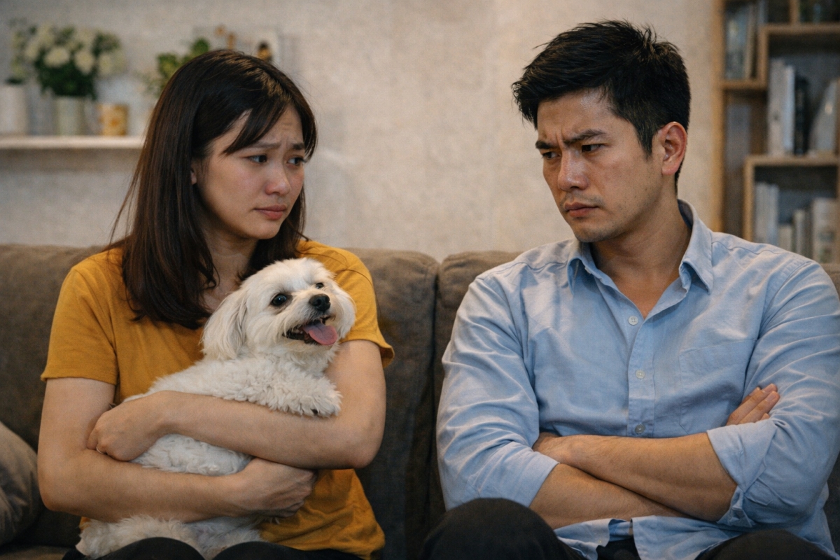 Bàn chuyện cưới, bạn trai không cho tôi mang theo cún cưng